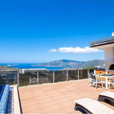 Kashoneymoonvillawith Indoorhotpool Andseaview * Kaş